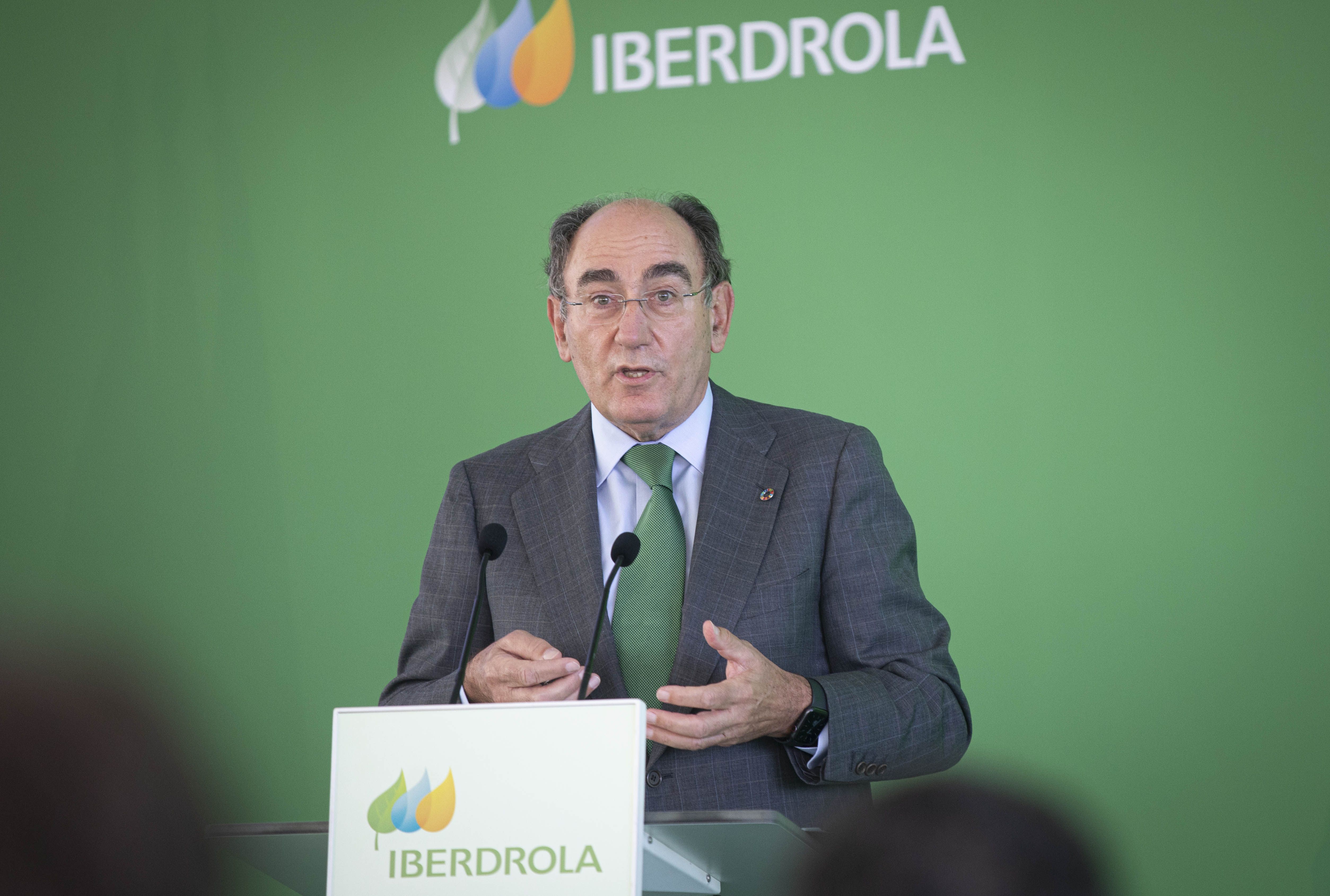 EuropaPress 3349091 presidente iberdrola ignacio sanchez galan intervencion inauguracion planta