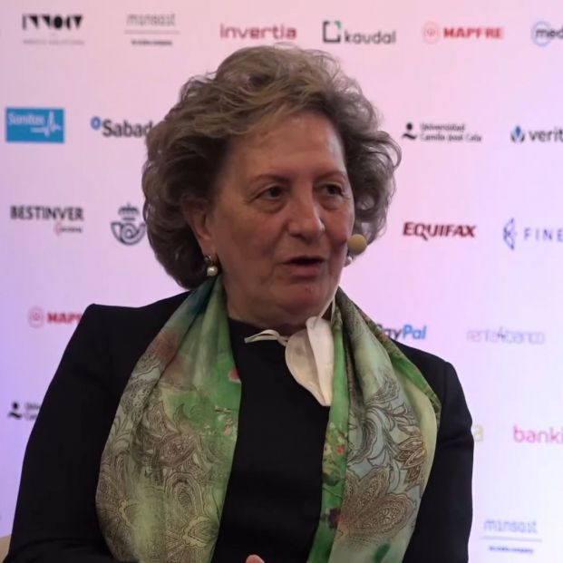 La presidenta de Unespa, Pilar González de Frutos - Foto: Europa Press