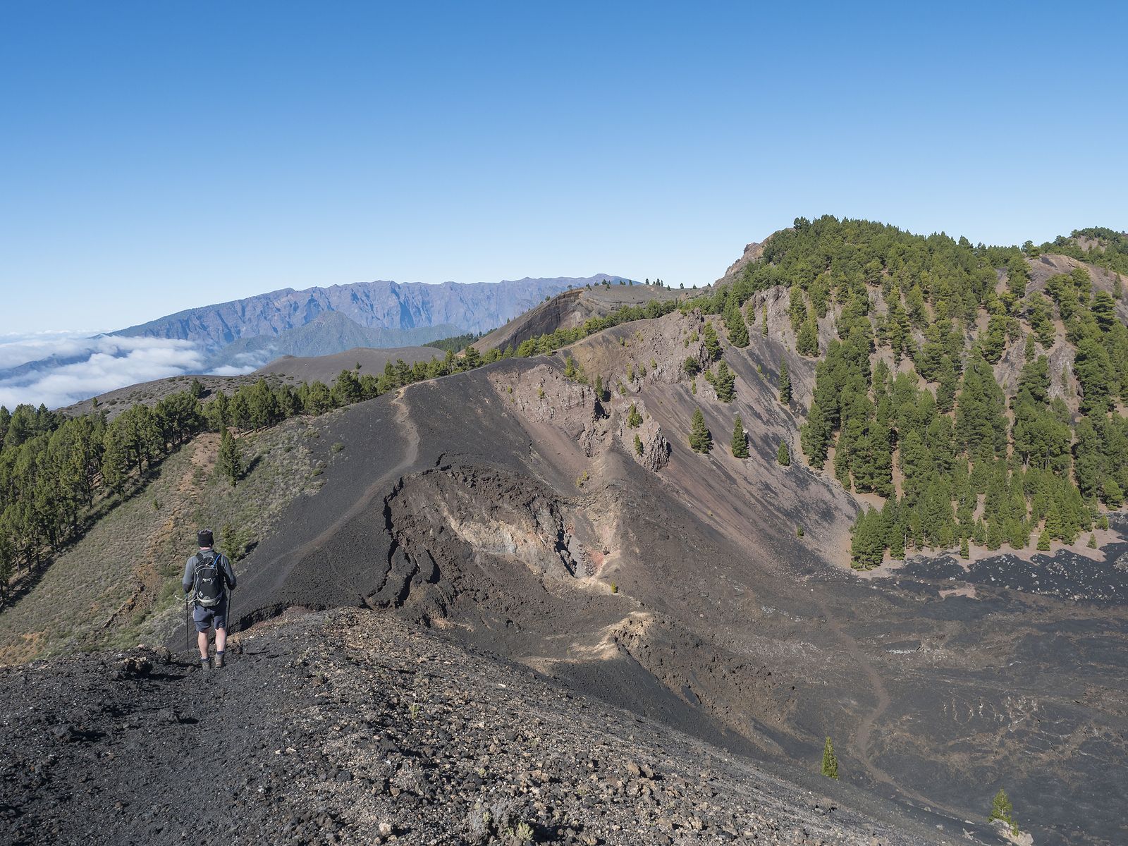 La ruta de los volcanes de La Palma. Foto: bigstock