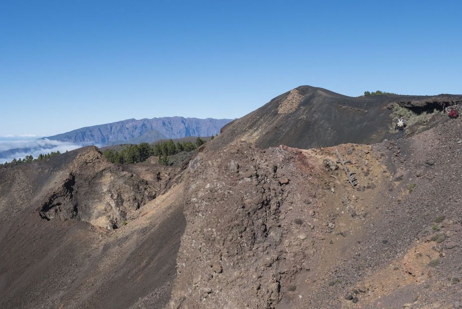 La ruta de los volcanes de La Palma