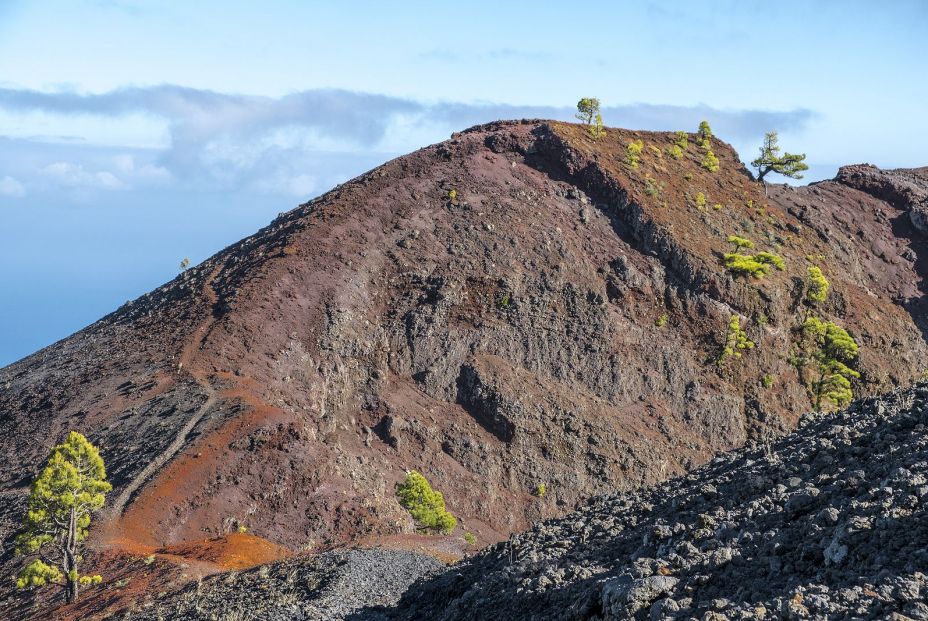 La ruta de los volcanes de La Palma