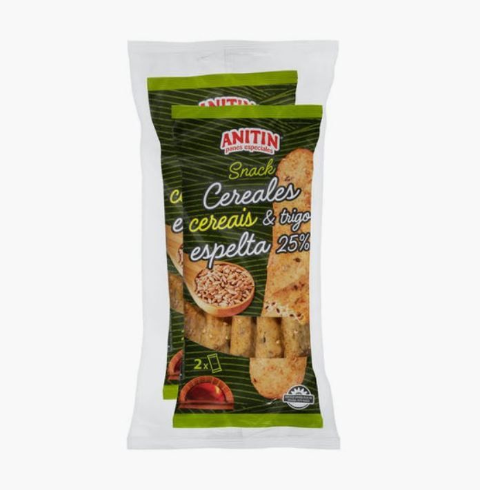 Mercadona palitos de pan con cereales