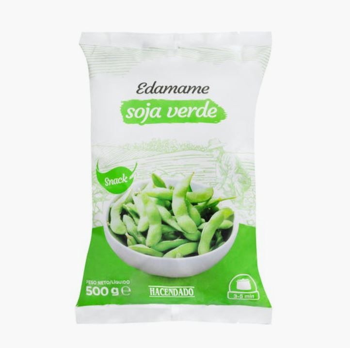 Mercadona snack edamame