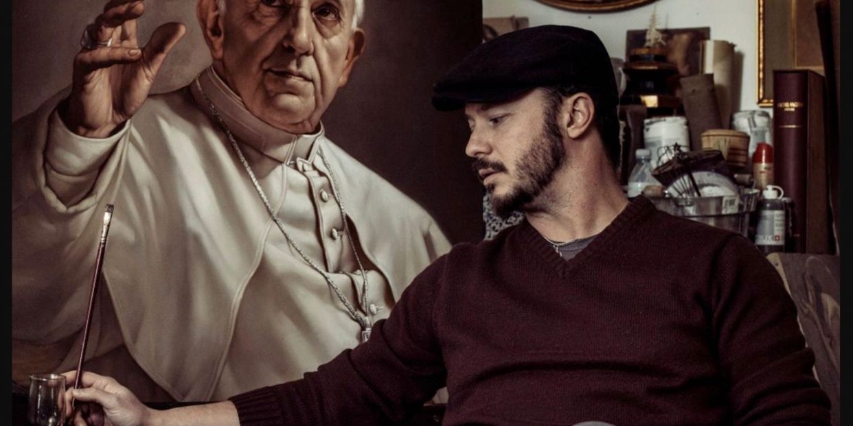 46 obras del ‘Caravaggio moderno’ que retrató al Papa Francisco y que podrás ver en el MEAM de Barcelona (Foto-Roberto Ferri:robertoferri.net) 46 obras del ‘Caravaggio moderno’ que retrató al Papa Francisco y que podrás ver en el MEAM de Barcelona (Foto-Roberto Ferri:robertoferri.net)