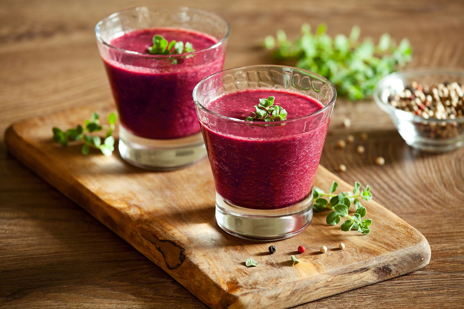 Receta: Así puedes preparar un gazpacho de remolacha. Foto: bigstock 