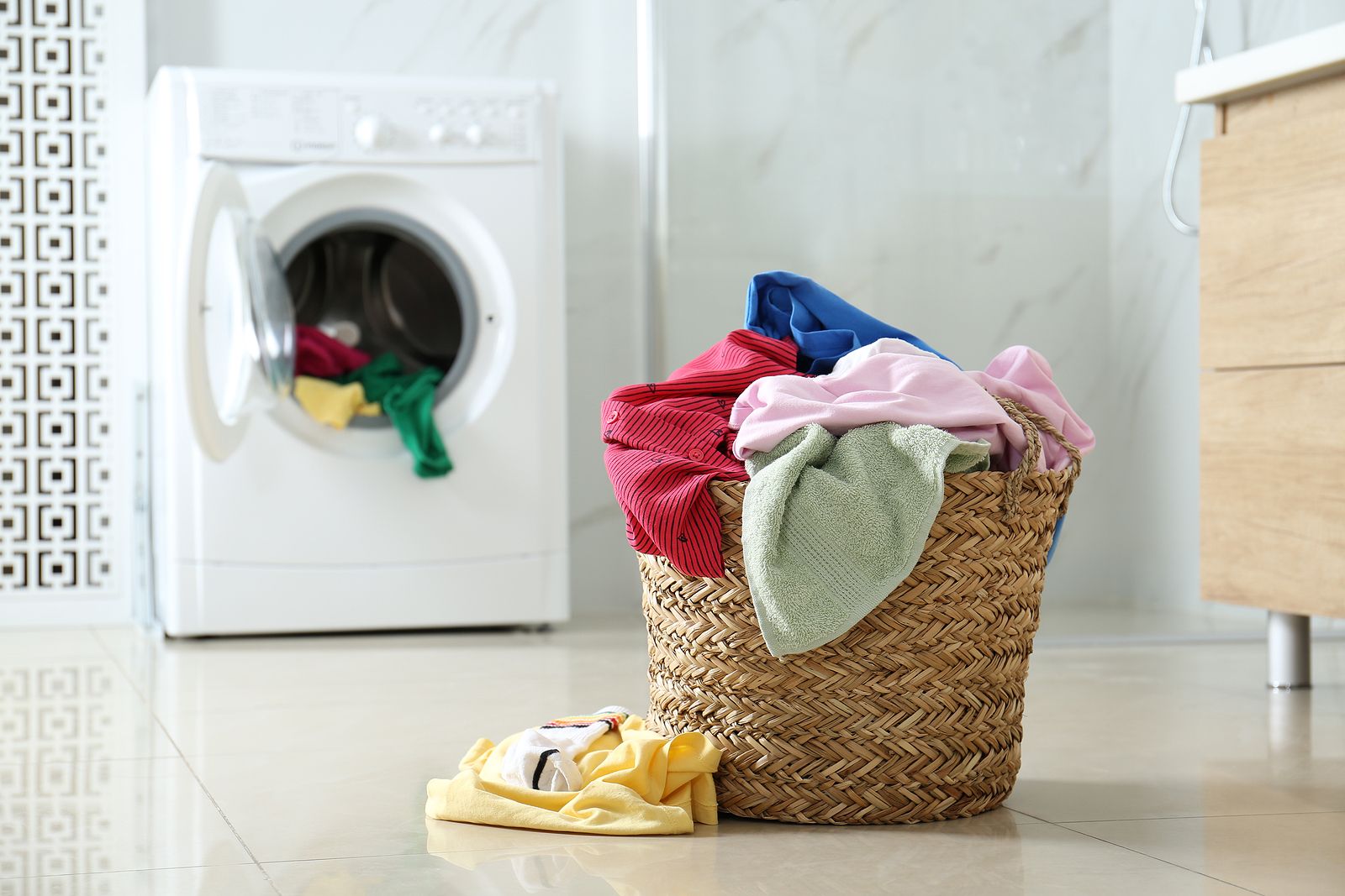 Cómo limpiar de moho las gomas de la puerta de la lavadora Foto: bigstock