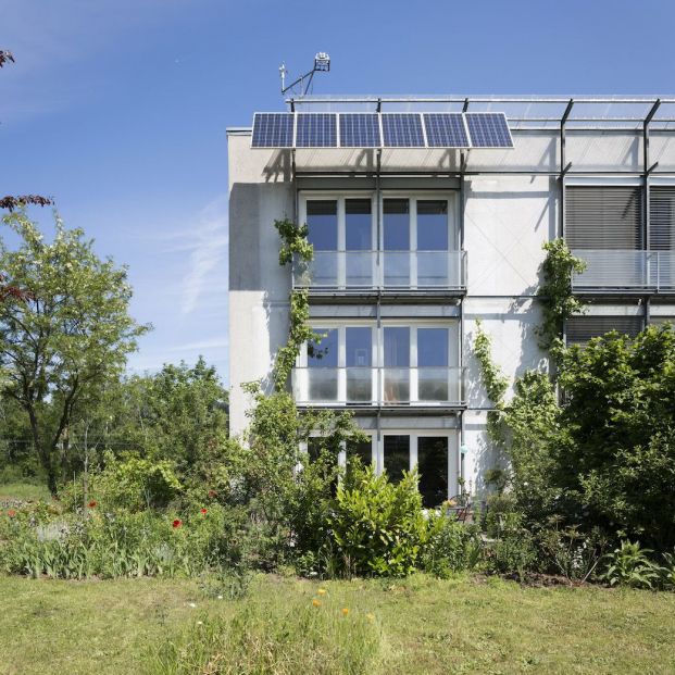 Pressebild Kranichstein Passive House Anlage 