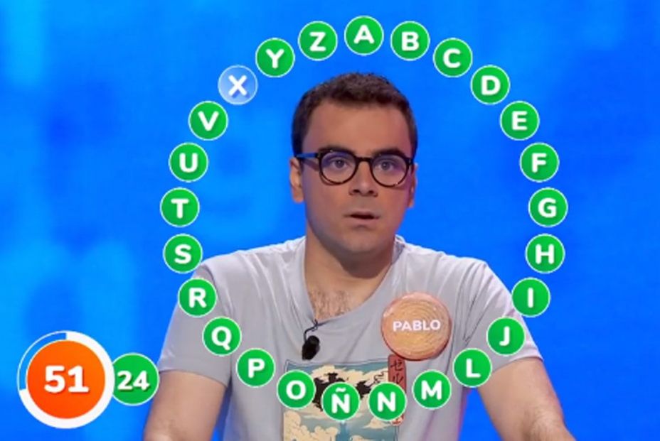 ¿Eres capaz de resolver el rosco de Pablo Díaz en 'Pasapalabra'? Las 25 preguntas y sus respuestas
