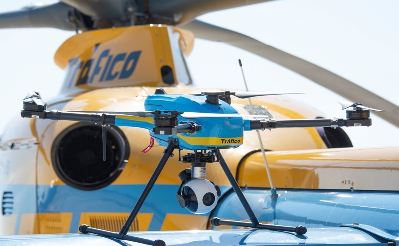 Así se distribuyen los 39 drones con los que la DGT controlará a los conductores este verano. Foto: Europa Press