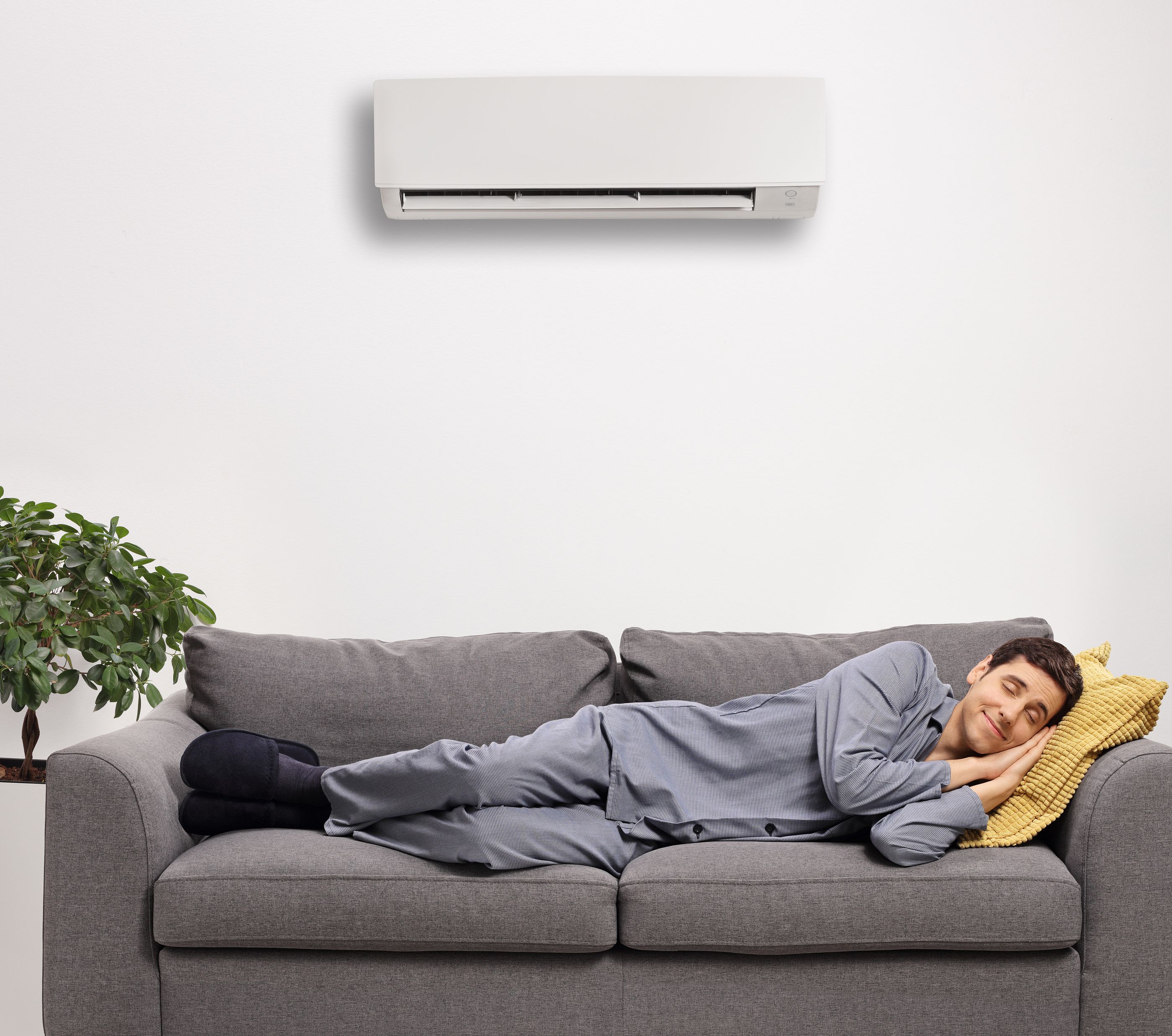 Atento: estos son los riesgos de dormir con el aire acondicionado puesto (bigstock)