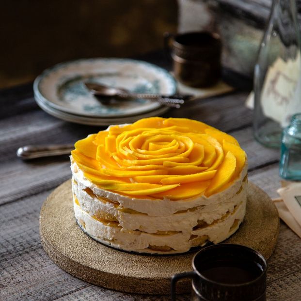 Prepara este tiramisú de mango, un postre para sorprender. Foto: bigstock 