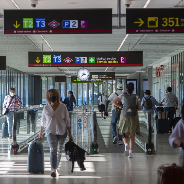 aeropuerto Adolfo Suárez (Madrid), julio 2021. EuropaPress