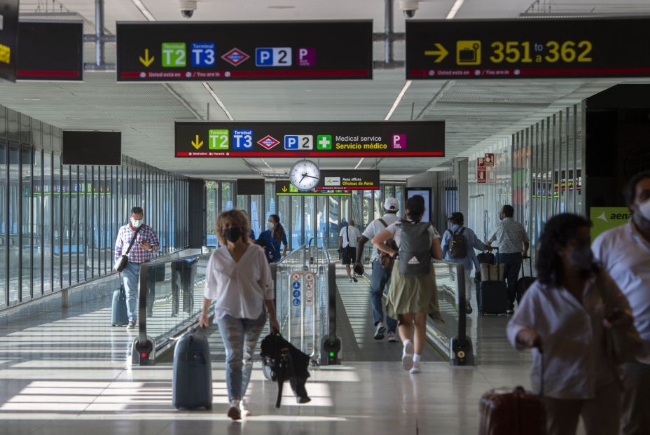 EuropaPress 3835694 aeropuerto adolfo suarez madrid barajas julio 2021 madrid espana