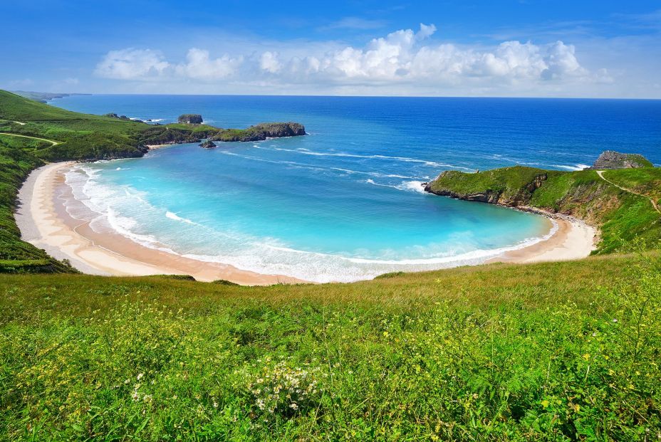 Las playas más bonitas de Asturias Torimbia 