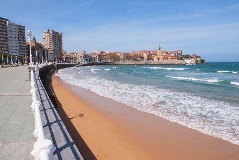 Las playas más bonitas de Asturias San Lorenzo 