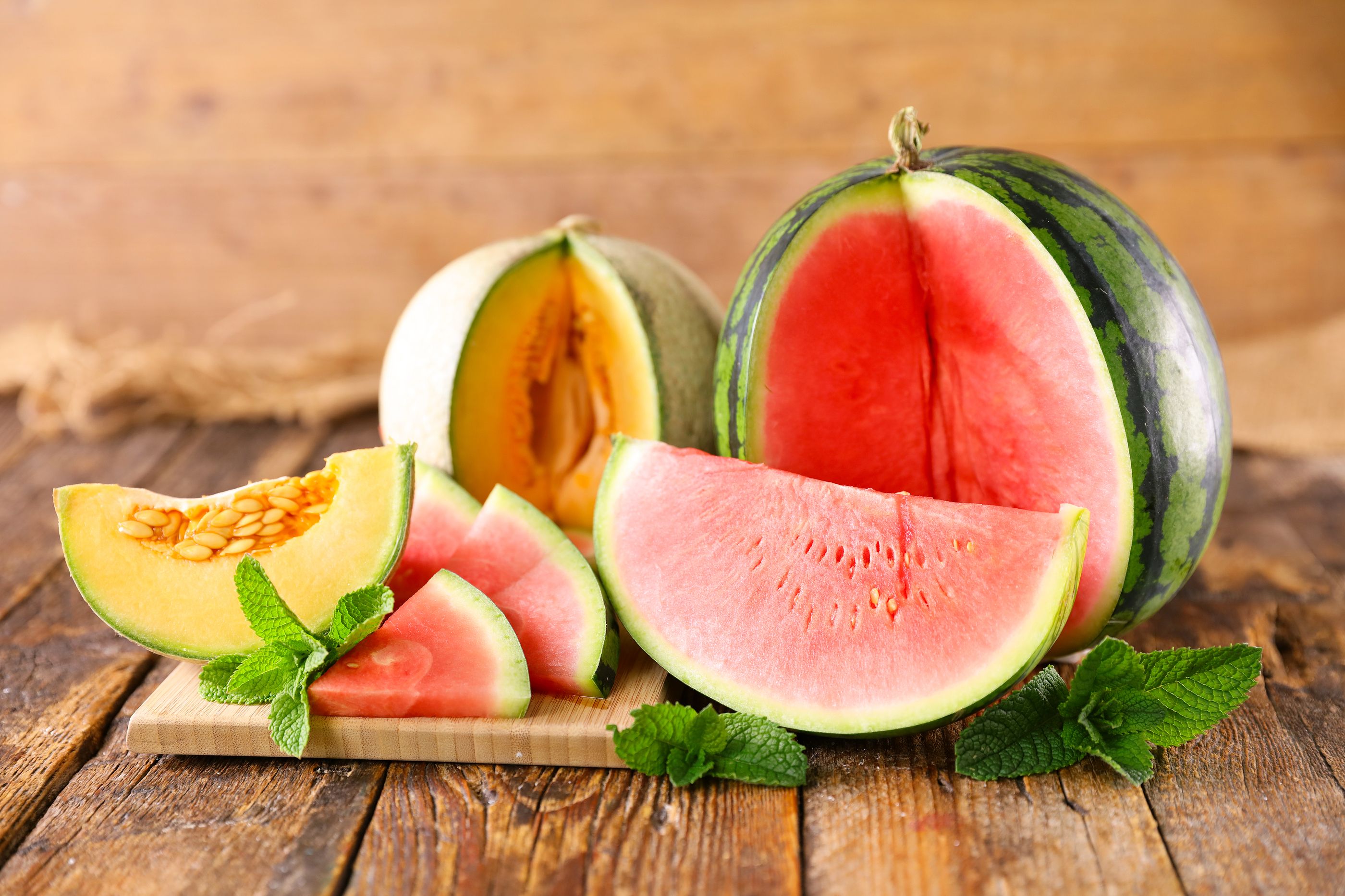 ¿Melón o sandía? Descubre cuál es mejor para la salud (bigstock)