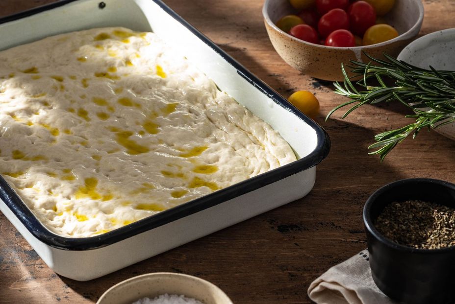 Prepara una focaccia casera con esta receta