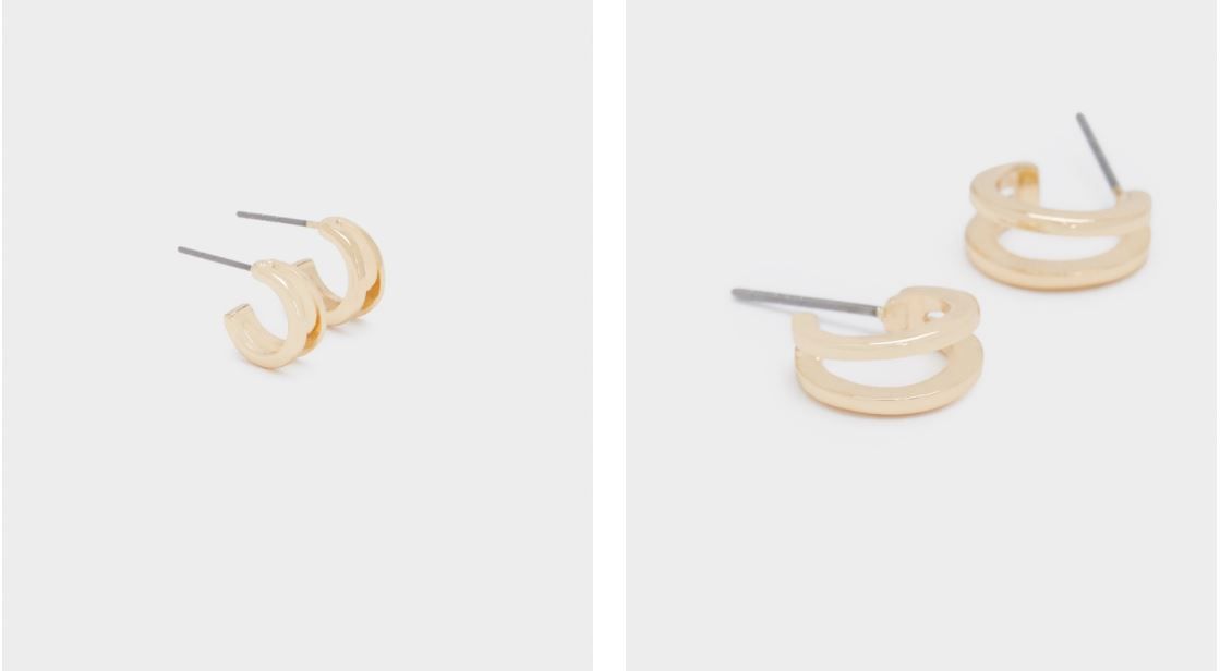 Parfois pendientes aros dorados