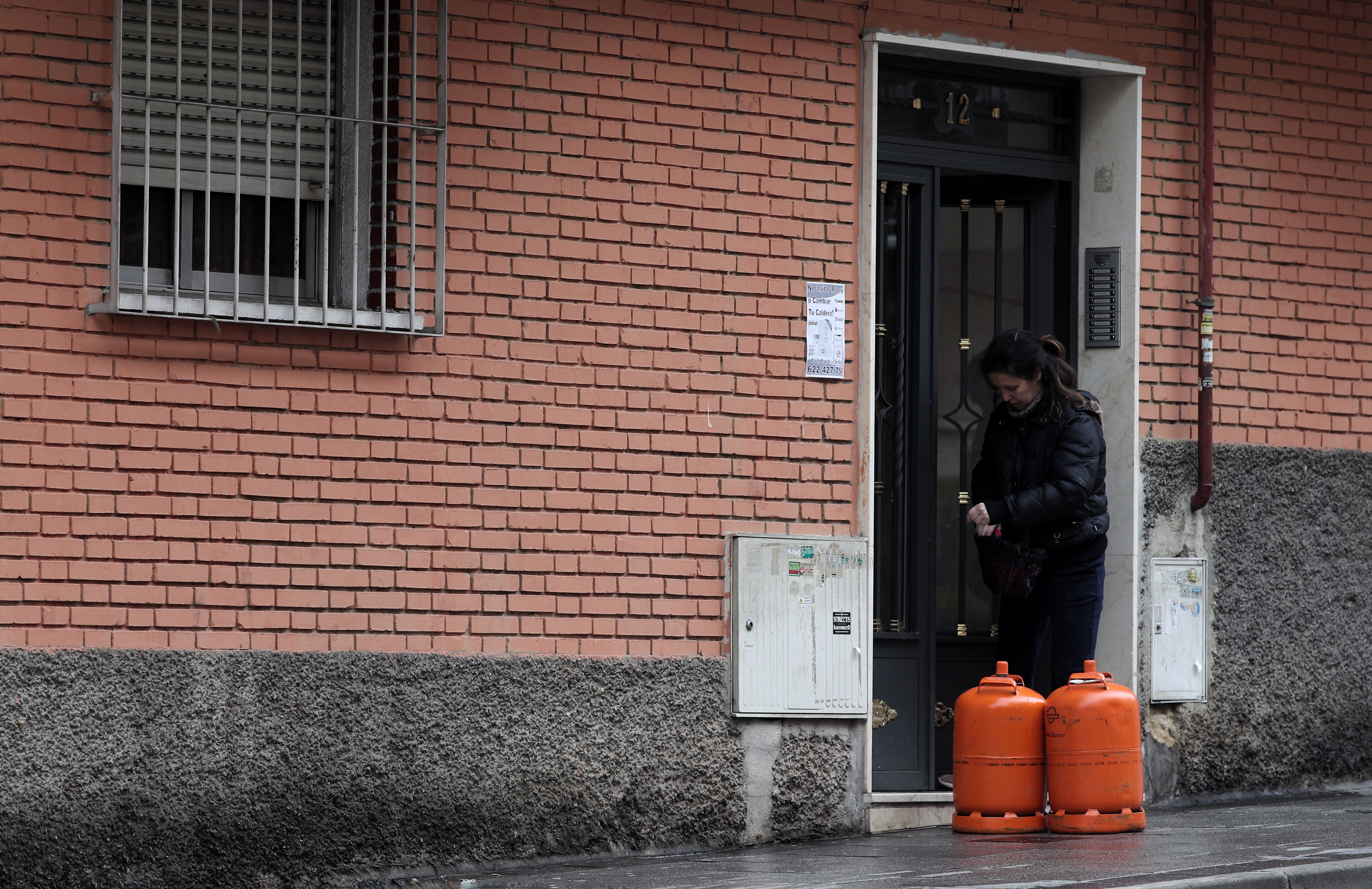 El precio de la bombona de butano sube un 5% a partir de este martes, alcanzando los 15,37 euros. Foto: Europa Press