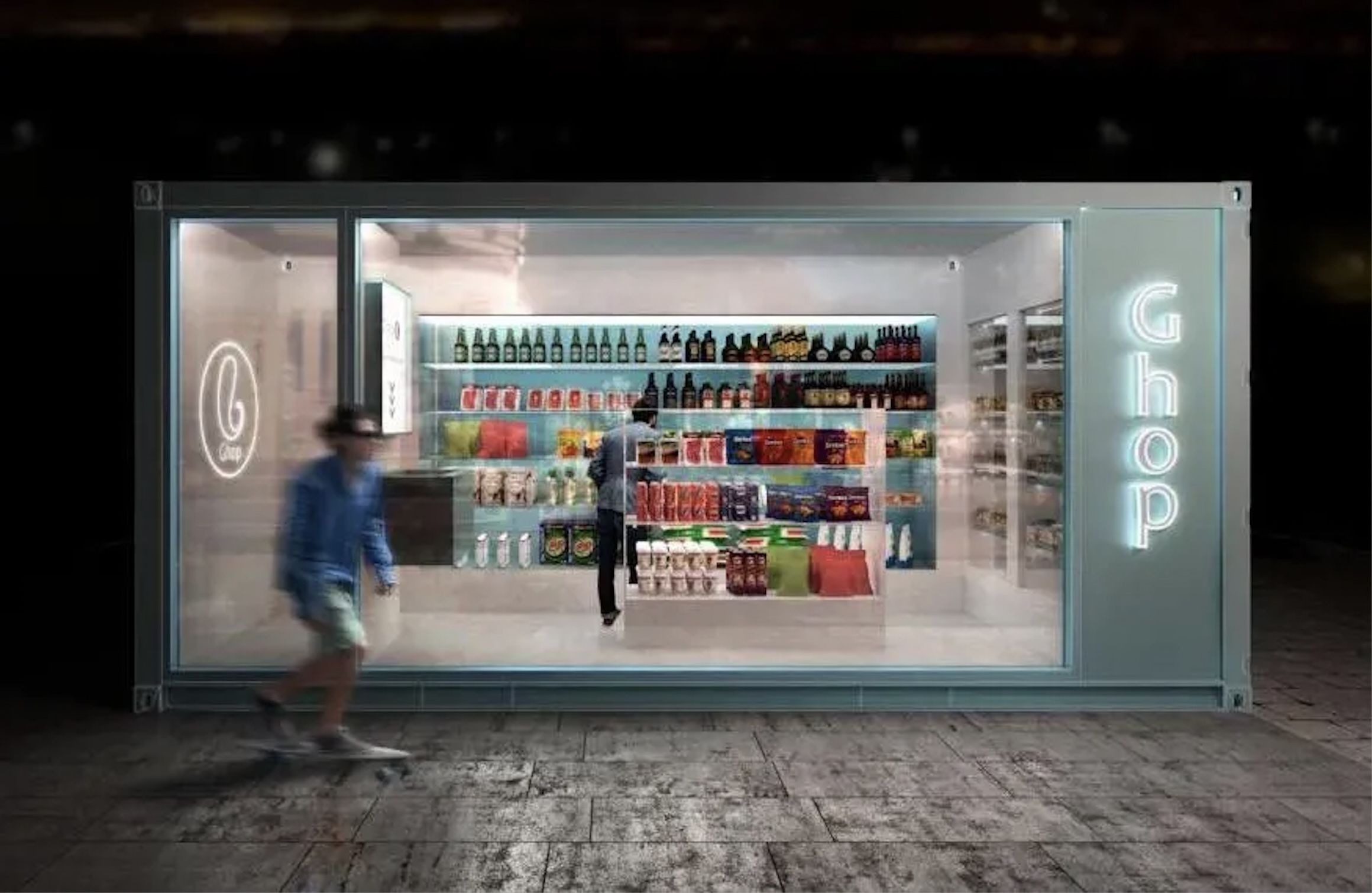 El primer supermercado sin empleados de España abre sus puertas en Madrid (Foto: página web de Ghop)