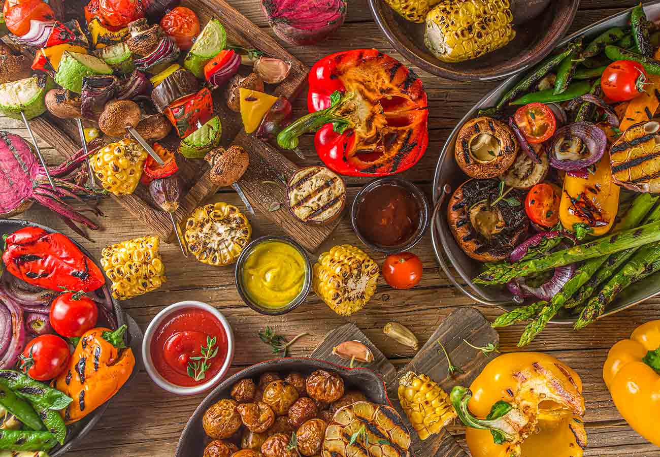 Las verduras sí son para el verano (y para la barbacoa)