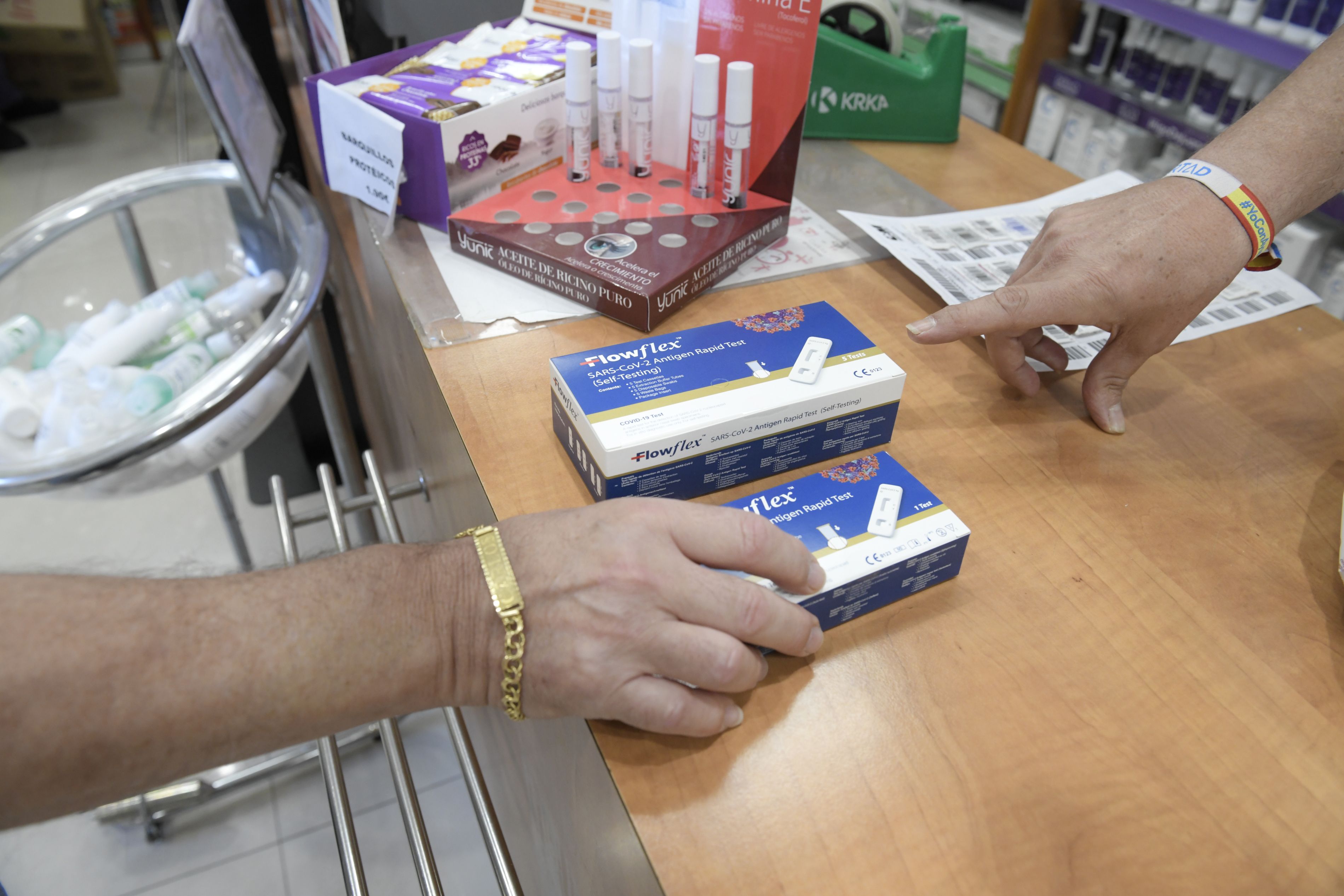 ¿Cuánto cuesta el test de antígenos en las farmacias? Foto: Europa Press