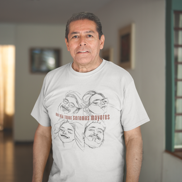 “Todos seremos mayores”: la colección de camisetas solidarias que empodera y homenajea a los mayores “Todos seremos mayores”: la colección de camisetas solidarias que empodera y homenajea a los mayores