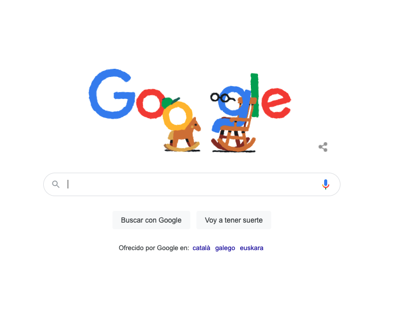 Google celebra el Día de los Abuelos con un 'doodle' especial
