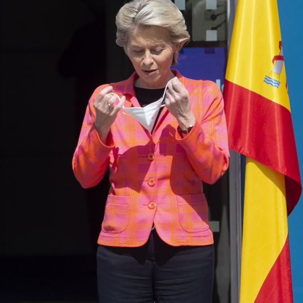 EuropaPress 3785534 presidenta comision europea ursula von der leyen llegada reunion presidente