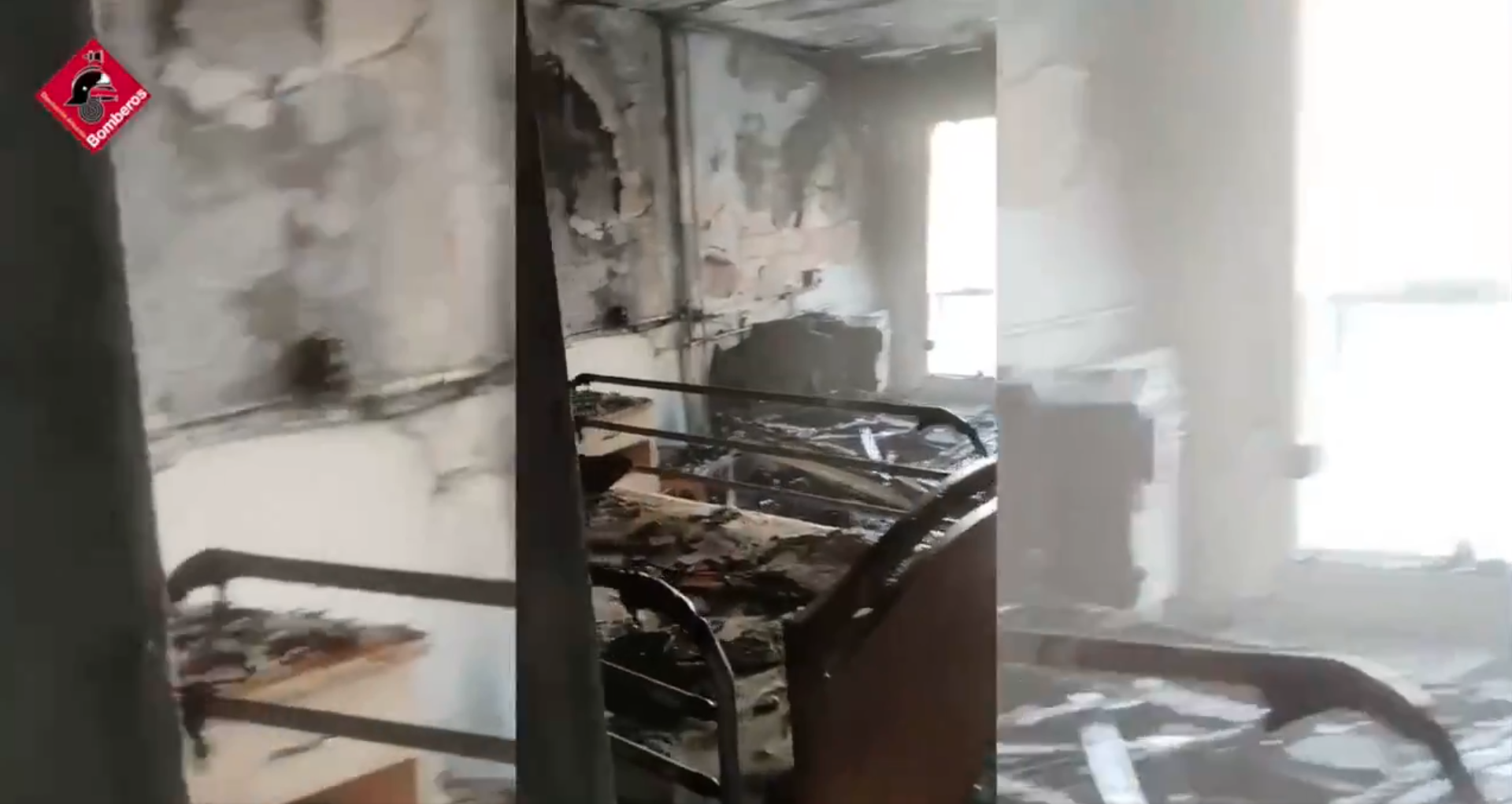 El incendio de un colchón de una residencia de Torrevieja deja dos personas heridas, una grave