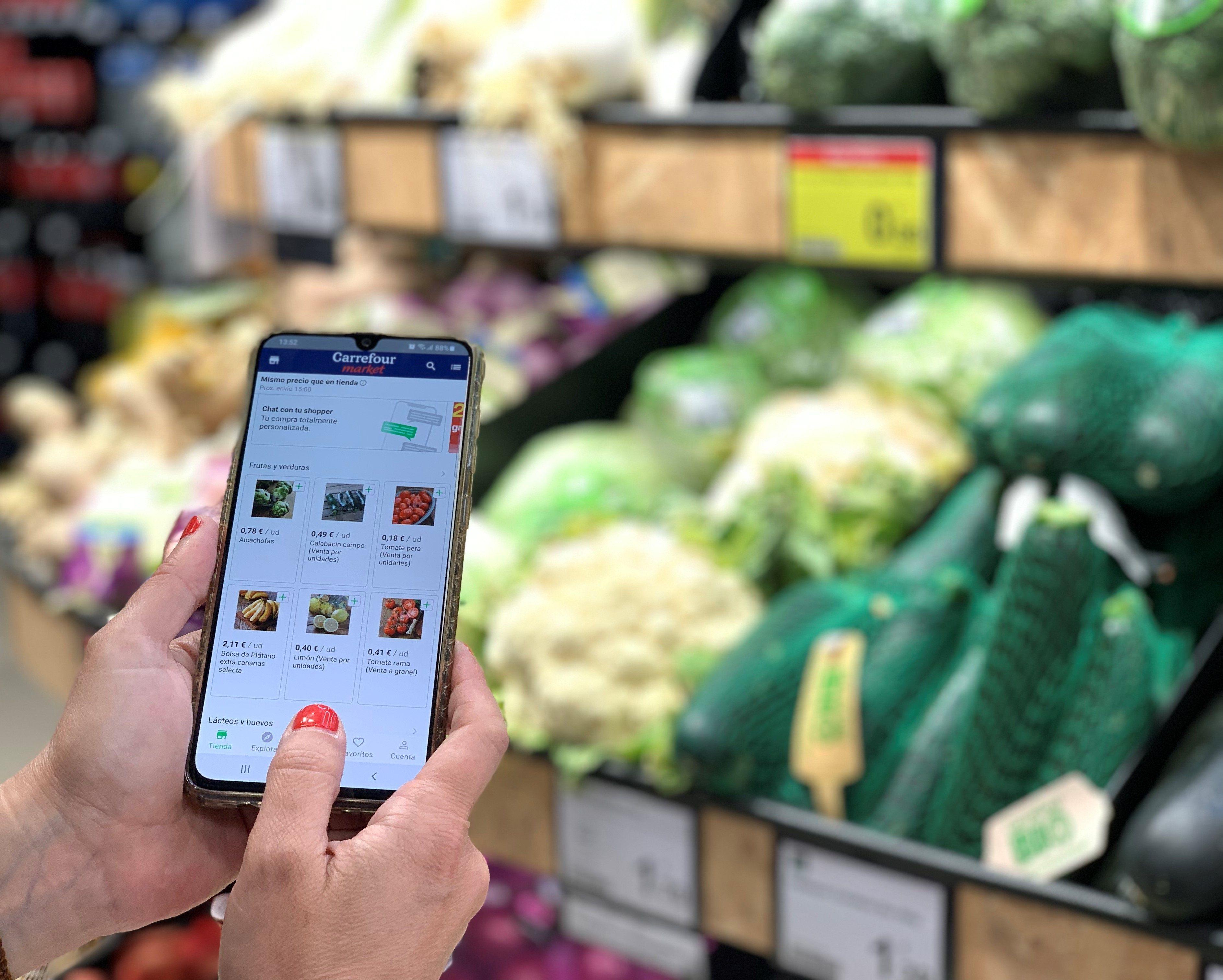 Ya puedes comprar en el supermercado con tu propio 'personal shopper'