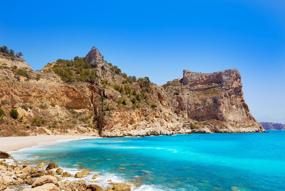 Las playas más bonitas de Alicante Cala del Moraig 