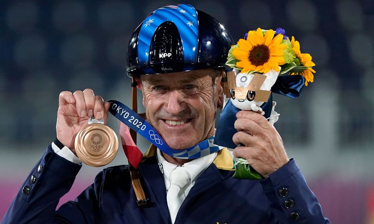 Andrew Hoy, doble medallista en los JJOO de Tokio a los 62 años