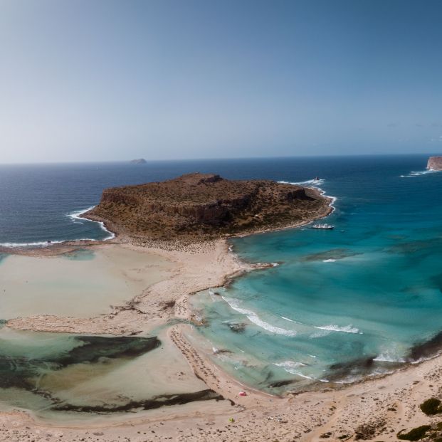 bigstock Crete Greece Balos Lagoon On  424396340