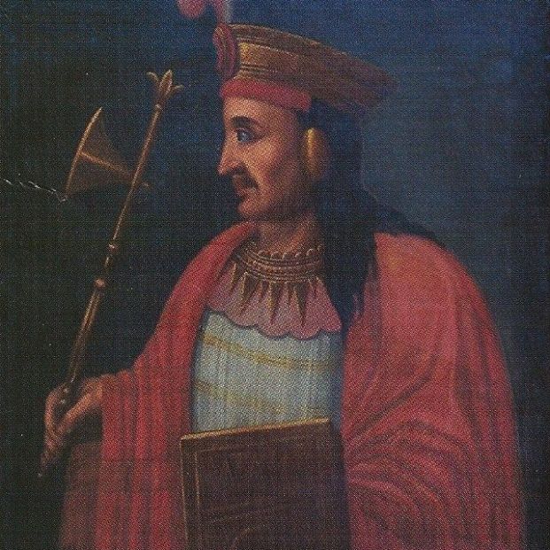 Representación del Inca Pachacuti que reinó entre 1438 y 1471