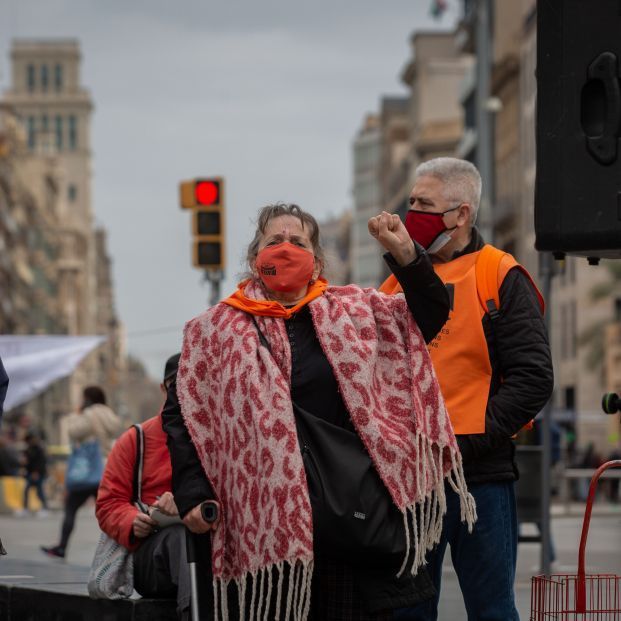 Protesta pensionistas (Europa Press)