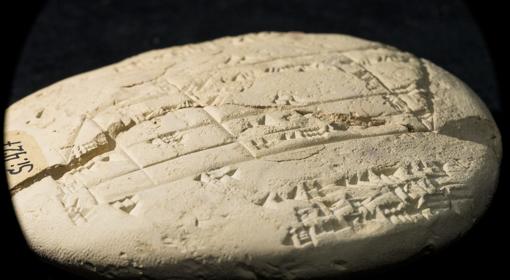 El ejemplo de geometría aplicada más antiguo del mundo. Foto: UNSW Sydney El ejemplo de geometría aplicada más antiguo del mundo. Foto: UNSW Sydney