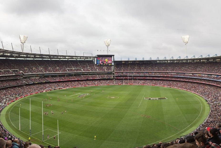 The largest football stadiums in the world Melbourne