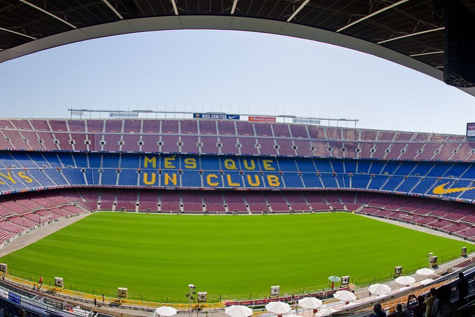 The largest football stadiums in the world: Nou Camp