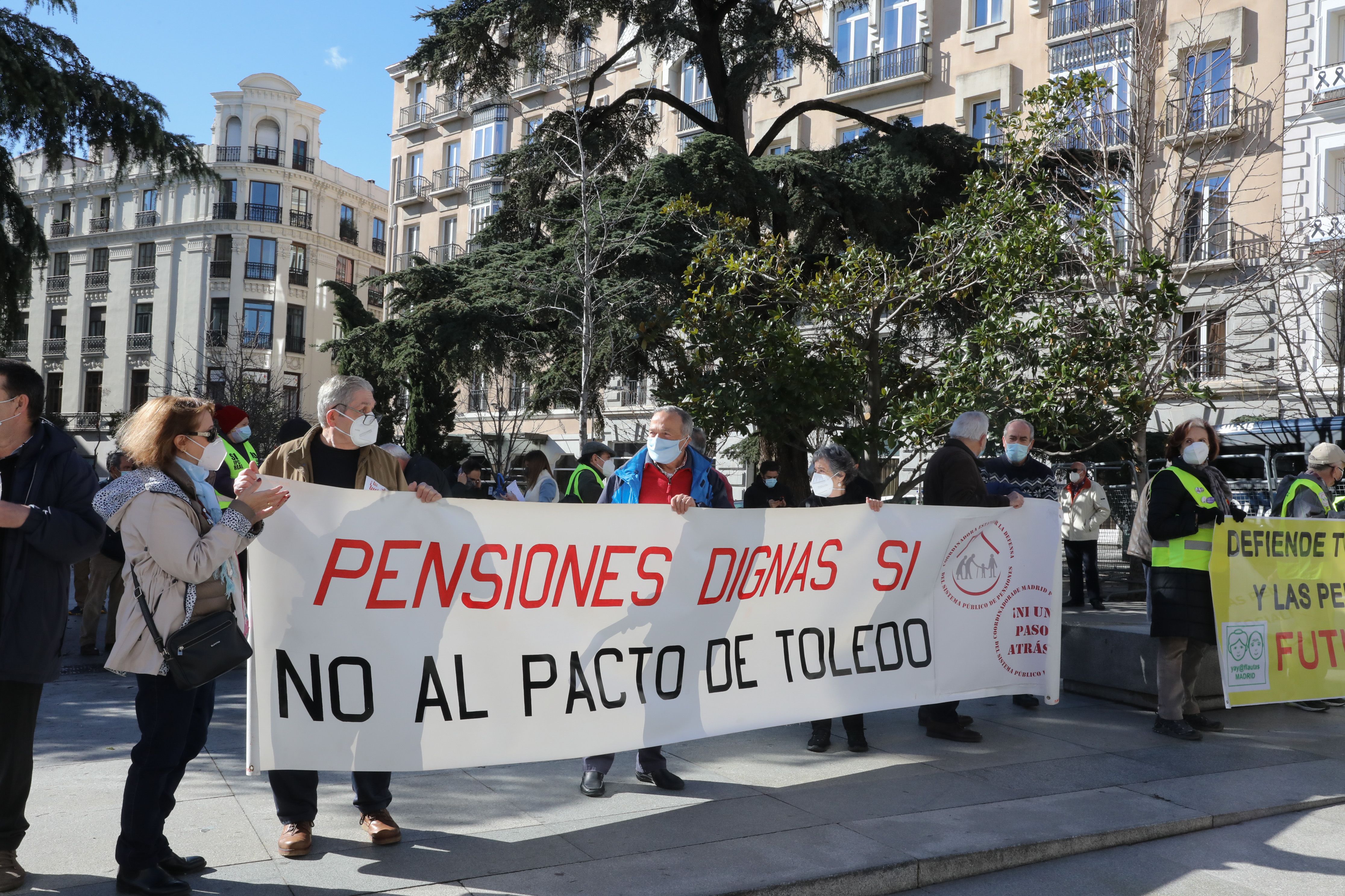 Los pensionistas tomarán Madrid el 16 de octubre contra los "recortes" de Escrivá y Pacto de Toledo (Europa Press)