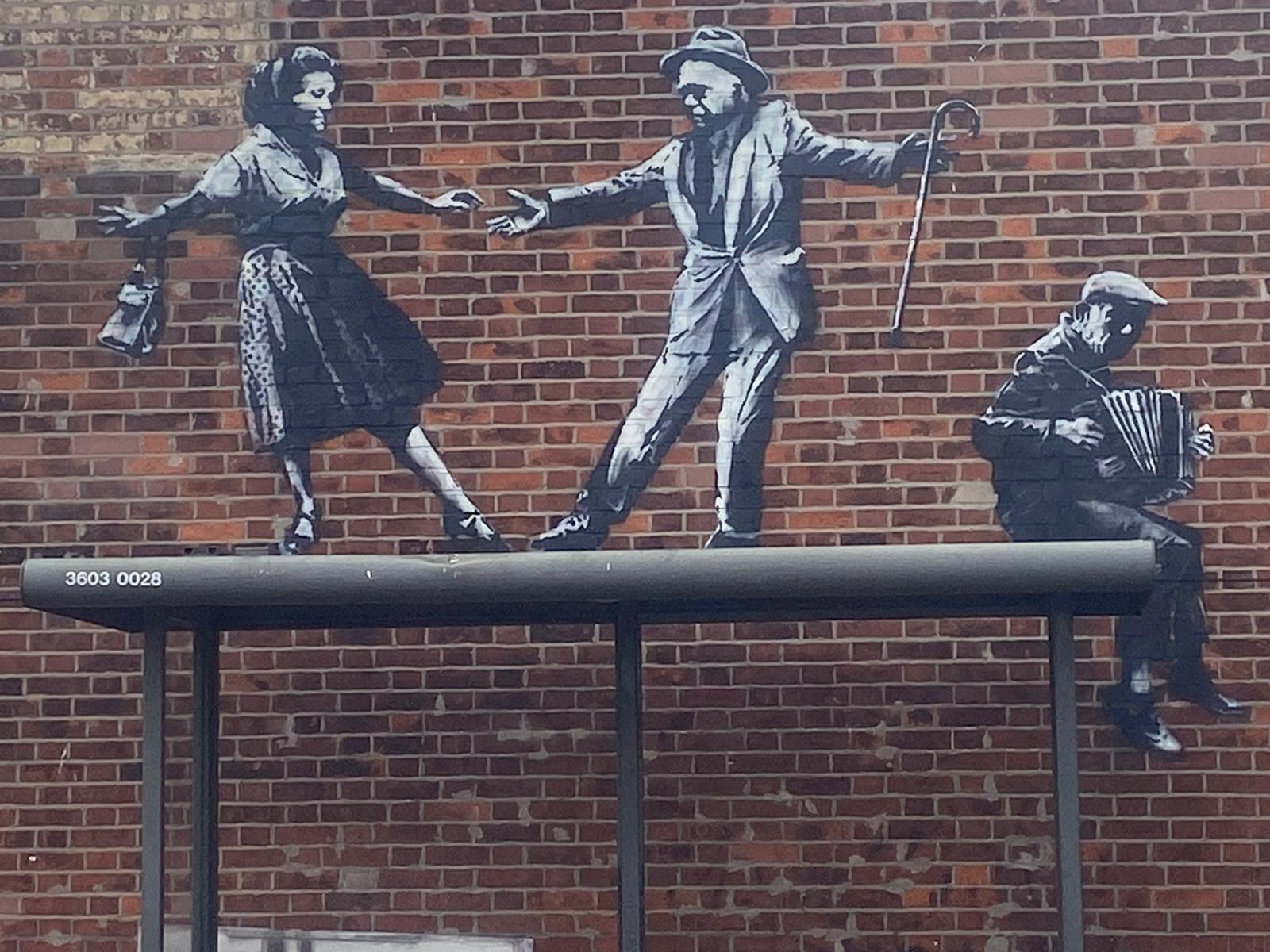 Aparecen en Inglaterra dos posibles nuevas obras del artista Banksy