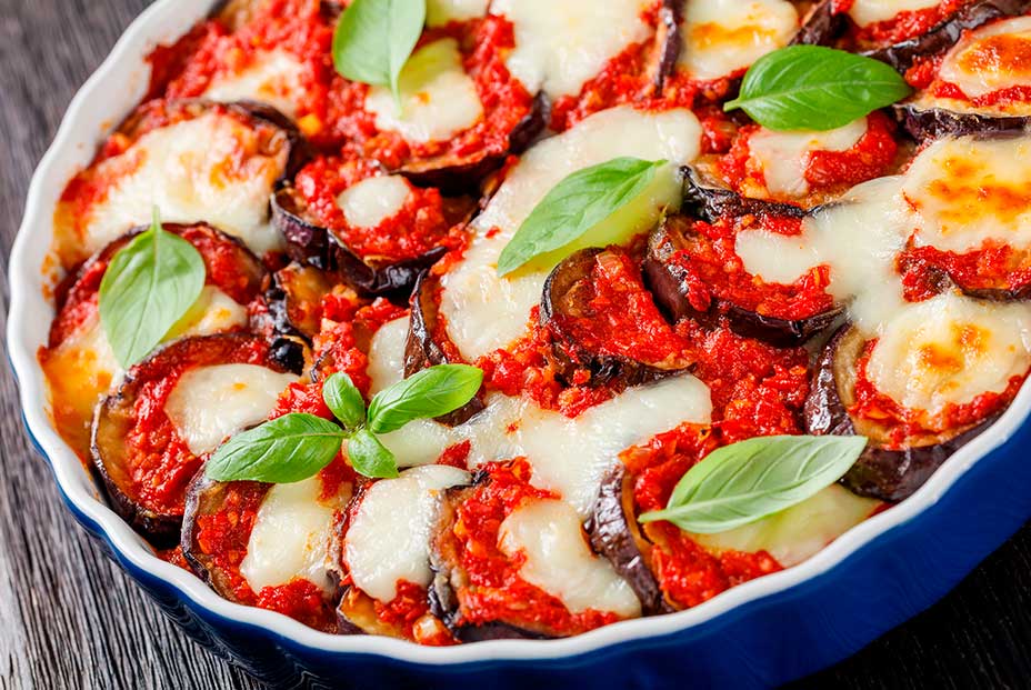 berenjena parmigiana. Foto: Bigstock