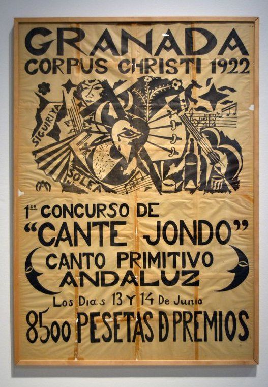 Primer concurso de cante jondo. Granada 1922