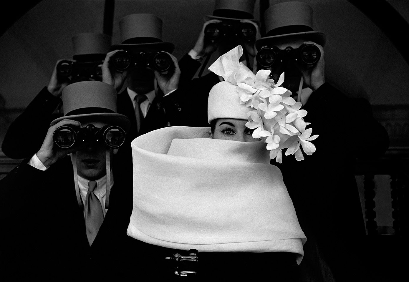 Paris for jardin des modes Givenchy (Frank Horvat:Fundació Vila Casas)