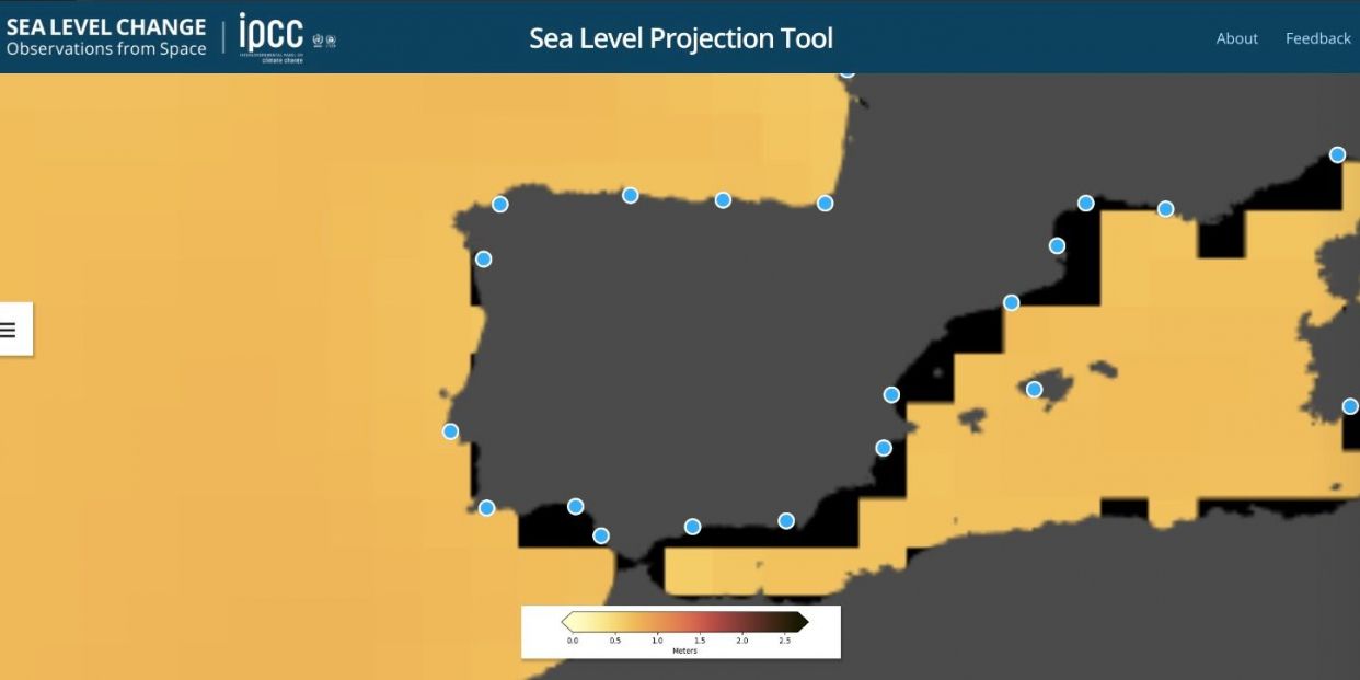 Así afectará la subida del nivel del mar a las playas españolas, según la NASA
