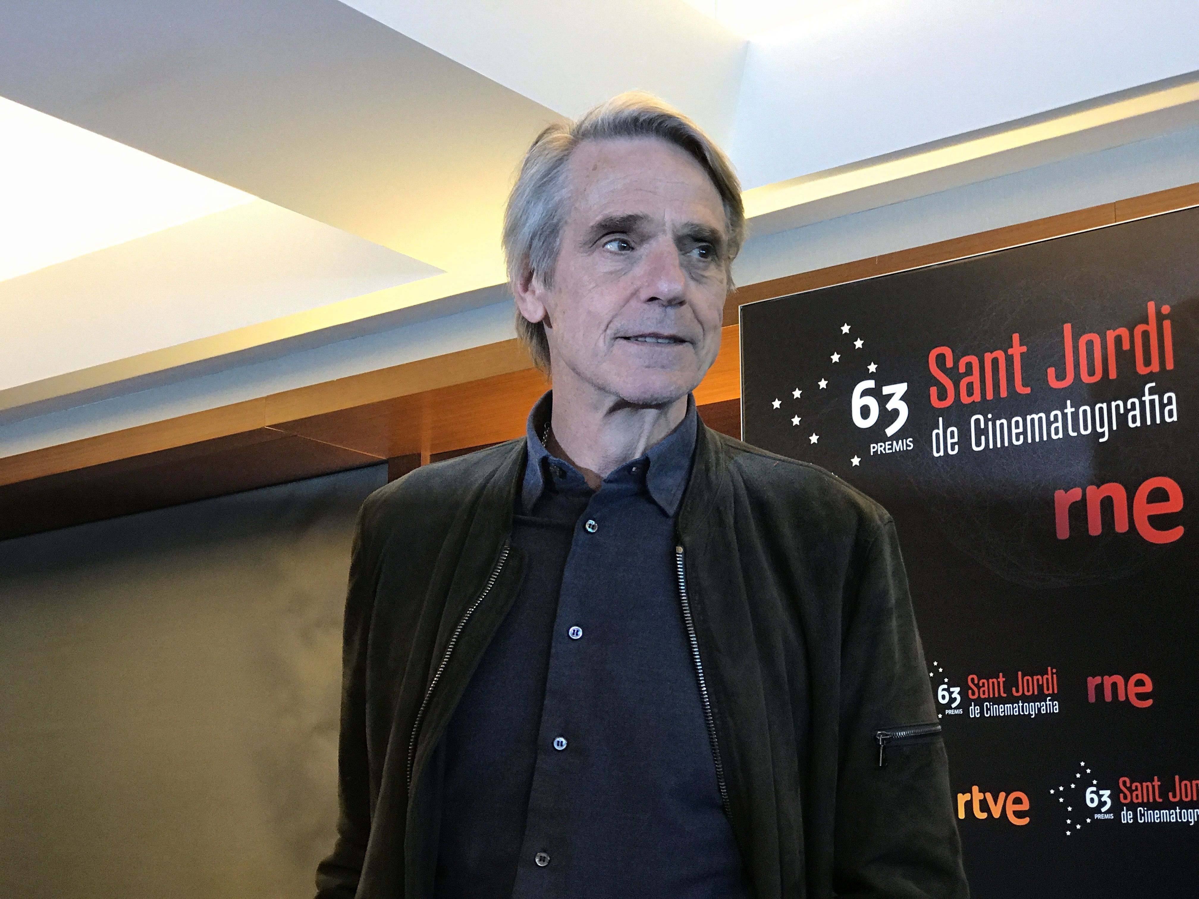 Jeremy Irons, en Barcelona 