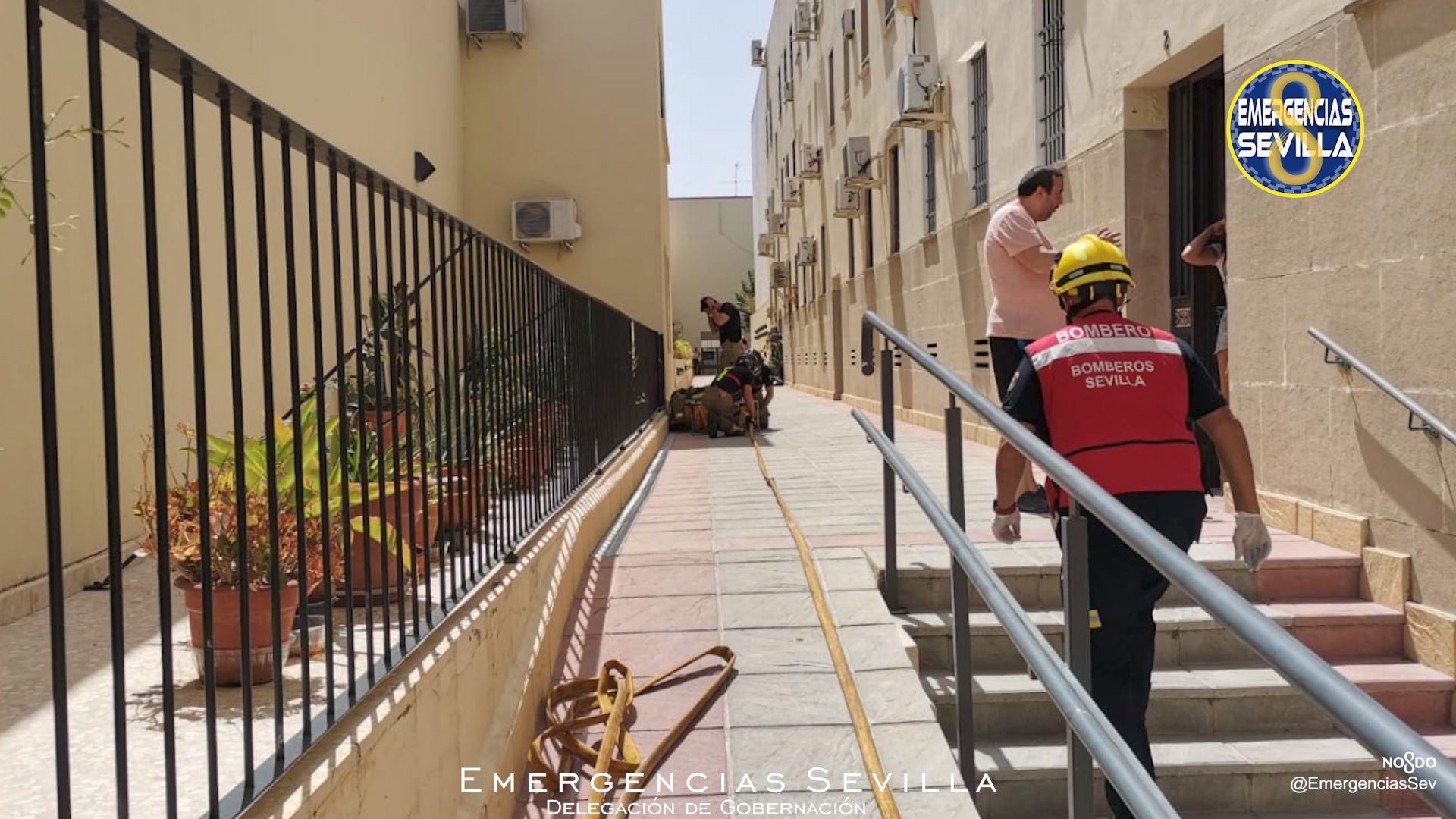 Fallece un hombre de 88 años con movilidad reducida tras el incendio de su casa, en Sevilla