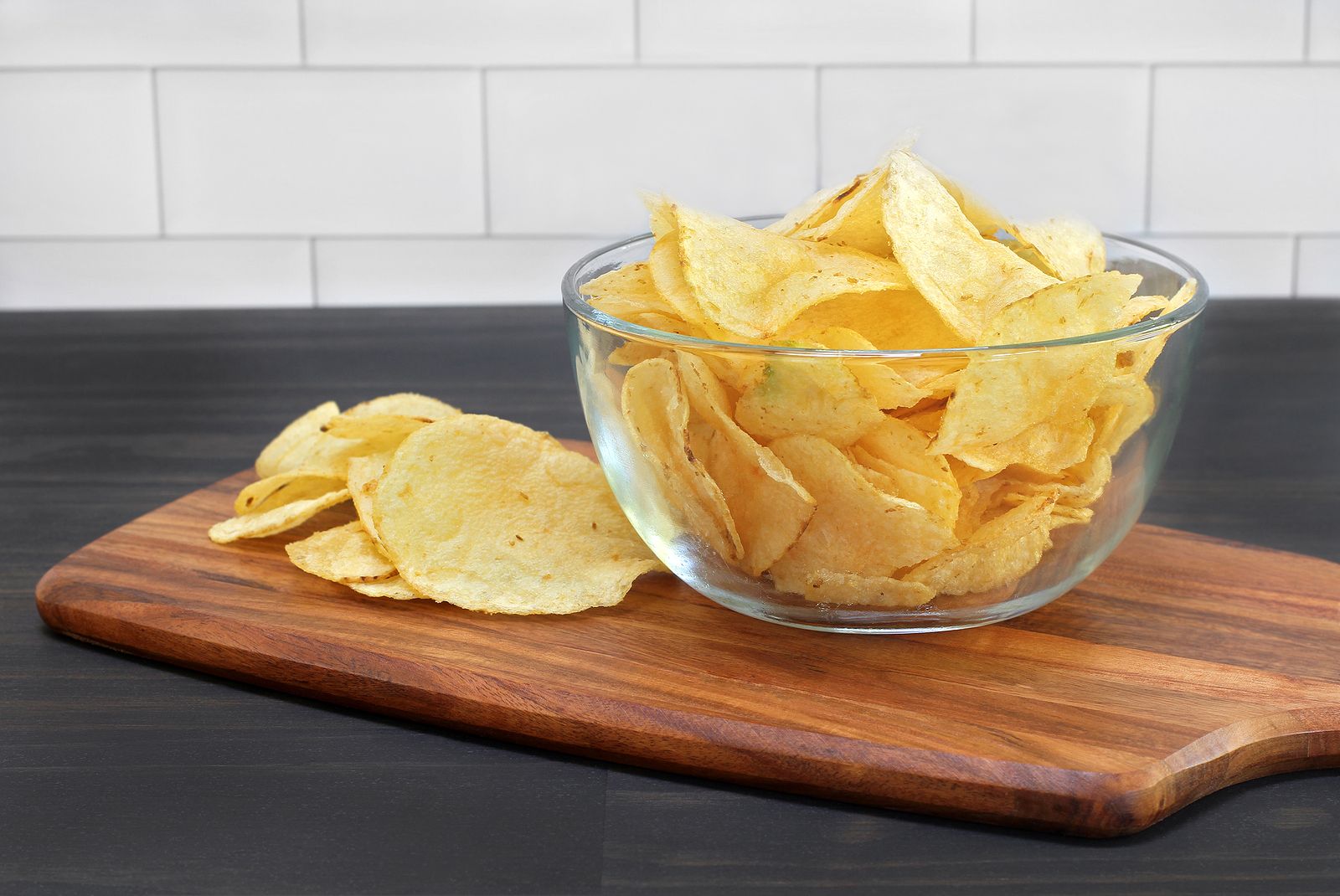 ¿Qué son las patatas chips al microondas?