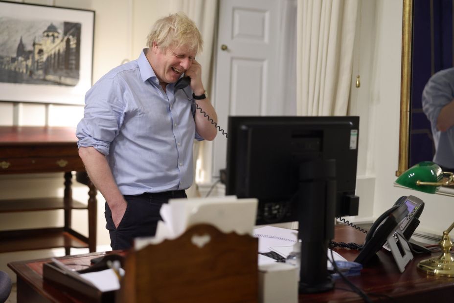 EuropaPress 3532171 primer ministro reino unido boris johnson mantiene conversacion telefonica EuropaPress 3532171 primer ministro reino unido boris johnson mantiene conversacion telefonica