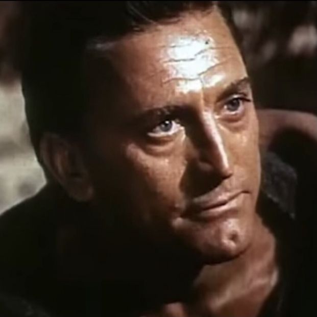 Kirk Douglas en 'Espartaco' (1960) (Foto: captura del tráiler)